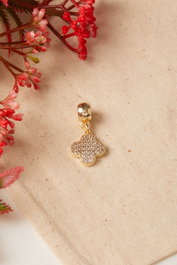 Heliophilia Silver Colgante de Metal Dorado CPN9895